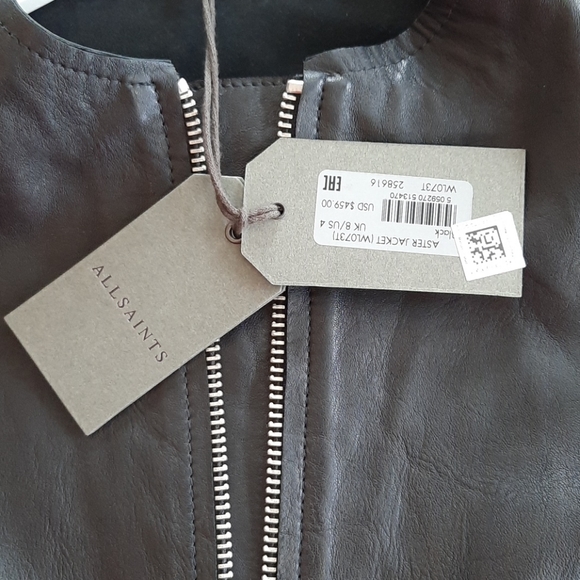ALLSAINTS Like NEW MOTO JKT US4 - Picture 9 of 9